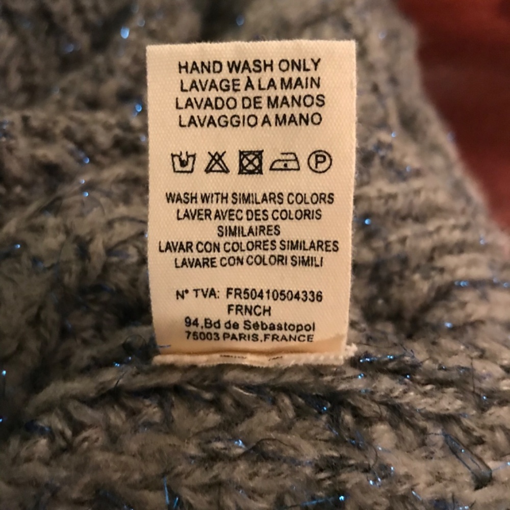 FRNCH gray sweater - Picture 5 of 6